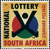 56564 MNH SUDAFRICA 2000 LOTERIA NACIONAL - Oblitérés