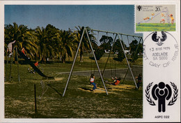 Australia 1979 International Year Child Sc 712 Postcard - Briefe U. Dokumente
