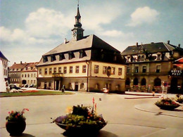 GERMANY Deutschland  Stadt Emmendingen - Marktplatz Und Rathaus - 'Hotel Post' VB1971 IZ4441 - Emmendingen