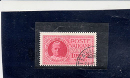 VATICANO 1929 - Sassone  Espresso  1°  - Conciliaz. - Priority Mail