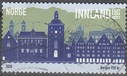 Norge 2020 950 Ans Ville De Bergen O Cachet Rond - Used Stamps