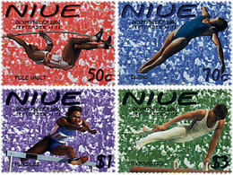 52688 MNH NIUE 2000 27 JUEGOS OLIMPICOS VERANO . SYDNEY 2000 - OLYMPHILEX 2000. - Niue