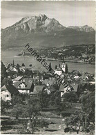 Küssnacht Am Rigi Mit Pilatus - Foto-AK Grossformat - Verlag Rud. Suter Oberrieden - Küssnacht