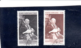 VATICANO  1963 -  Sassone  360/1° - Papa Giovanni - Used Stamps