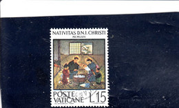 VATICANO  1964 -  Sassone  398° -  Natale - Gebraucht