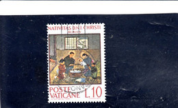VATICANO  1964 -  Sassone  397° -  Natale - Used Stamps