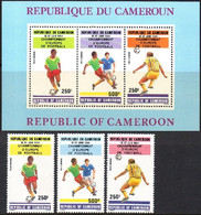 CAMEROUN A 287/89 Et Bf 22 Championnat D'Europe Football UEFA France 1984 - Championnat D'Europe (UEFA)