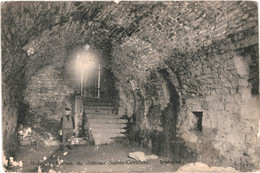 CPA Carte Postale Belgique Moha  Ruines Du Château Sainte Gertrude Intérieur 1926 VM58831 - Wanze