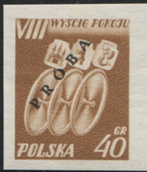 Poland 1955, Mi 905/6 VIII International Cycling Peace Race Original Proof Colour Guarantee PZF Expert Korszeń MNH** P30 - Ensayos & Reimpresiones