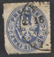 ALLEMAGNE  PRUSSE  PREUSSEN  Scott 18 Et 20 Yv. N° 17 Cf Scan Recto Verso - Usados