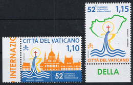 52 Budapest EUCHARISTIC CONGRESS Block - Christianity Religion  - 2021 HUNGARY / Vatican - PARLIAMENT MAP . Hungarika - Ongebruikt