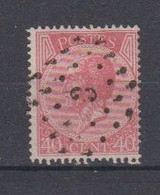 BELGIË - OBP - 1865/66 - Nr 20A  (PT 3 - (ALOST) - Coba + 5.00 € - Puntstempels