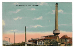 Antoing   L'Usine Electrique (colorisée + Voyagée + Griffe Linéaire Antoing) - Antoing