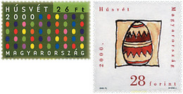 66458 MNH HUNGRIA 2000 PASCUA 2000 - Usati