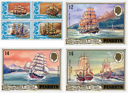 245602 MNH PENRHYN 1981 BARCOS - Penrhyn