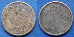 POLAND - 1 Grosz 1998 MW Y# 276 Monetary Reform (1995) - Edelweiss Coins - Pologne