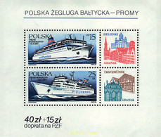 263677 MNH POLONIA 1986 TRANSPORTES MARITIMOS - Ohne Zuordnung