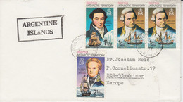 British Antarctic Territory (BAT) Cover Ca Argentine Islands  Ca Argentine Island Grahamland 1977 (58264) - Brieven En Documenten