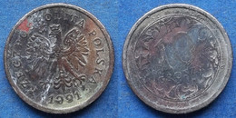 POLAND - 10 Groszy 1991 MW Y# 279 Monetary Reform (1995) - Edelweiss Coins - Pologne