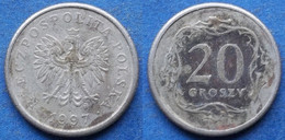 POLAND - 20 Groszy 1997 MW Y# 280 Monetary Reform (1995) - Edelweiss Coins - Pologne