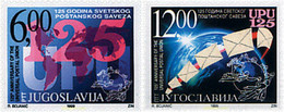 56978 MNH YUGOSLAVIA 1999 125 ANIVERSARIO DE LA UPU - Usados