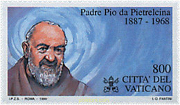 57041 MNH VATICANO 1999 BEATIFICACION DEL PADRE PIO DE PIETRELCINA - Gebraucht