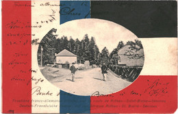 CPA Carte Postale France Frontière France Allemagne Sur La Route De Rothau -Saint Blaise 1904  VM58850 - Rothau