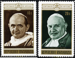 681630 MNH RUANDA 1970 CENTENARIO DEL CONCILIO DEL VATICANO I - 1970-1979