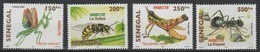 Sénégal 2007/2010 Mi. 2162 - 2165 Insectes Insects Insekten Faune Fauna - Sonstige & Ohne Zuordnung