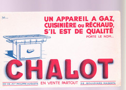 BUVARD - CHALOT - APPAREIL A GAZ - Electricidad & Gas