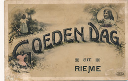 GOEDEN DAG UIT RIEME    !!!! ZIE LINKER ONDERHOEK   2 SCANS - Evergem