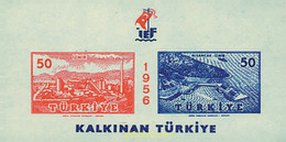 59341 MNH TURQUIA 1956 FERIA DE IZMIR - ...-1858 Vorphilatelie