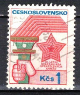 Tchécoslovaquie 1973 Mi 2123 (Yv 1968), Varieté, Position 11/1, Obliteré - Variedades Y Curiosidades