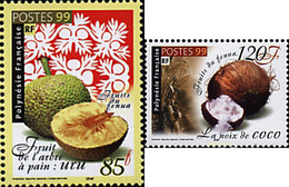 60588 MNH POLINESIA FRANCESA 1999 FRUTAS - Used Stamps