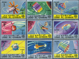 63228 MNH UMM AL QIWAIN 1966 CENTENARIO DE LA UNION INTERNACIONAL DE TELECOMUNICACIONES - Umm Al-Qiwain