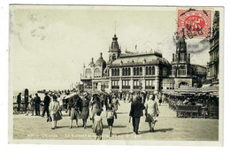 Ostende  Oostende   La Kursaal Et Les Terrasses Sur La Digue    Edit Belgaphot - Real Photo N° 461 - Oostende