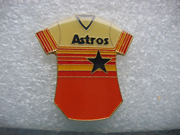 Pin's Du Maillot De L'équipe De Baseball ASTROS - Honkbal