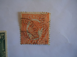 QUEENSLAND   USED  STAMPS   QUEEN   WITH POSTMARK - Other & Unclassified