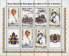 9331 MNH RUMANIA 1999 VISITA DE SS EL PAPA JUAN PABLO II A RUMANIA - Altri & Non Classificati