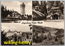 Elgersburg - S/w Mehrbildkarte 3   Im Thüringer Wald - Elgersburg
