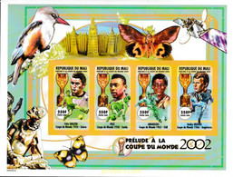 603769 MNH MALI 2000 PRELUDIO DE LA COPA DEL MUNDO DE FUTBOL 2002 - Spiders