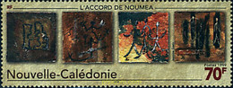 67933 MNH NUEVA CALEDONIA 1999 ACUERDO DE NOUMEA - Usados