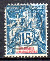 Sainte Maris De Madagascar: Yvert N° 6; Coin Arrondi, Cote 44€ - Usados