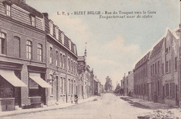 Bizet-Belge - Rue Du Touquet Vers La Gare - Komen-Waasten
