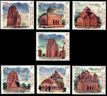 INDIA 2020 Terracotta Temples Of India 7v SET MNH - Used Stamps