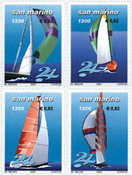 86352 MNH SAN MARINO 2001 REGATAS DE VELA. 24 HORAS DE SAN MARINO - Gebraucht