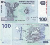 Billet De CONGO (République Démocratique) De 100 Francs   Pick New 6. - Demokratische Republik Kongo & Zaire