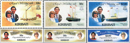 71038 MNH KIRIBATI 1981 BODA DEL PRINCIPE CARLOS Y LADY DIANA SPENCER - Kiribati (1979-...)