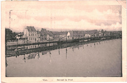 CPA Carte Postale Belgique  Visé Devant Le Pont 1923 VM58868 - Visé