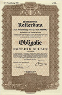 Titel  Van 1952 - Gemeente Rotterdam - 2 1/2% Premielening 1952 - P - R